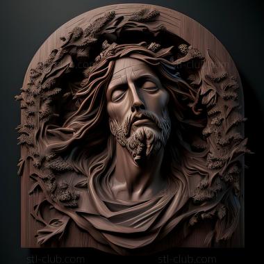 3D model st jesus (STL)